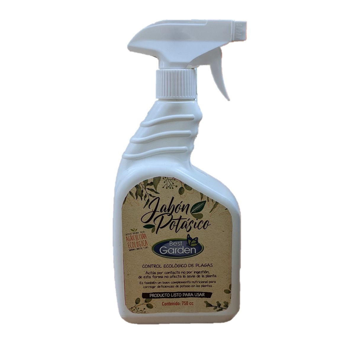 BEST GARDEN - Jabón Potásico 750ml Listo Para Usar