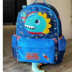 GENERICO - Mochila Escolar Juvenil Dinosaurios Kawaii Space Research.