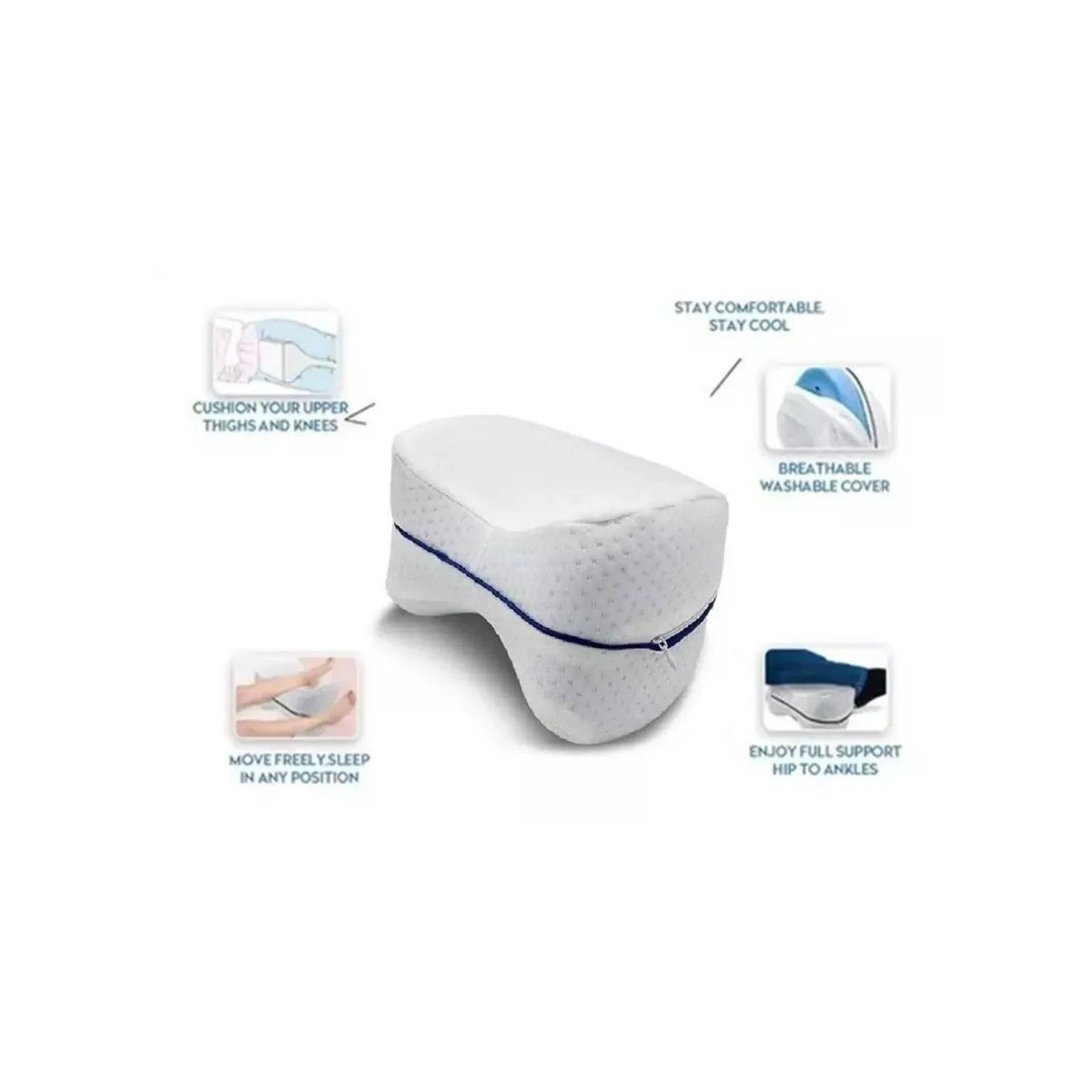 GENERICO - Almohada Cojín Ortopédica para Pierna