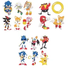 GENERICO - Kit Sticker pintura diamantes - Erizo jugueton