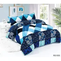 GENERICO - Plumon Sherpa Cobertor de invierno Plush y Chiporro 2 Plazas - RS1005