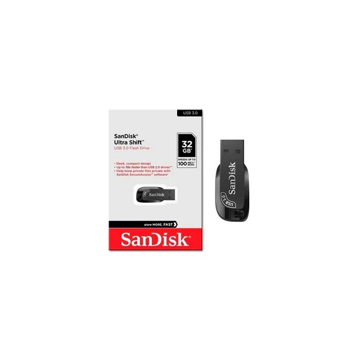 SANDISK - Pendrive Sandisk USB 3.0 32GB SDCZ410-32GB-G46