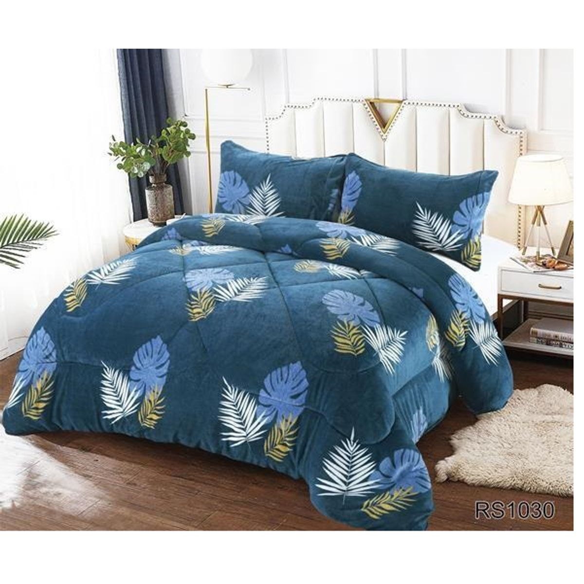 GENERICO - Cobertor de invierno Plush con Chiporro 2 Plazas - RS1030