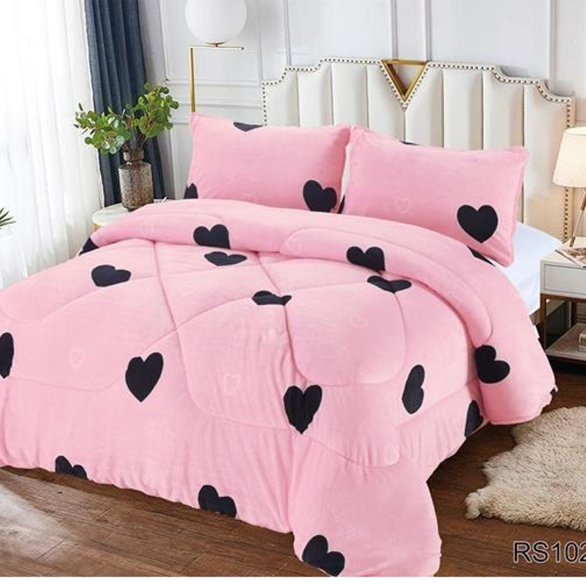 GENERICO - Cobertor de invierno Plush con Chiporro 2 Plazas - RS1027