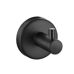 KUANGYE - Colgador Perchero Acero Negro De Pared Para Toallas Ropa