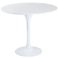 GENERICO - Comedor Eames Tulip Vintage Circular BLANCO 80cm - T14-80