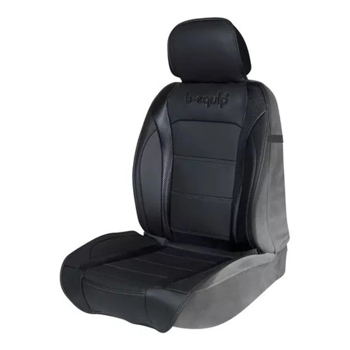 GENERICO - Funda Cubreasiento Auto B-equip Individual Negro Universal