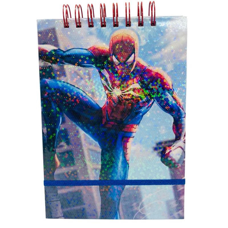 GENERICO - Croquera A5 80 Hojas Lisas Blancas Spider-Man