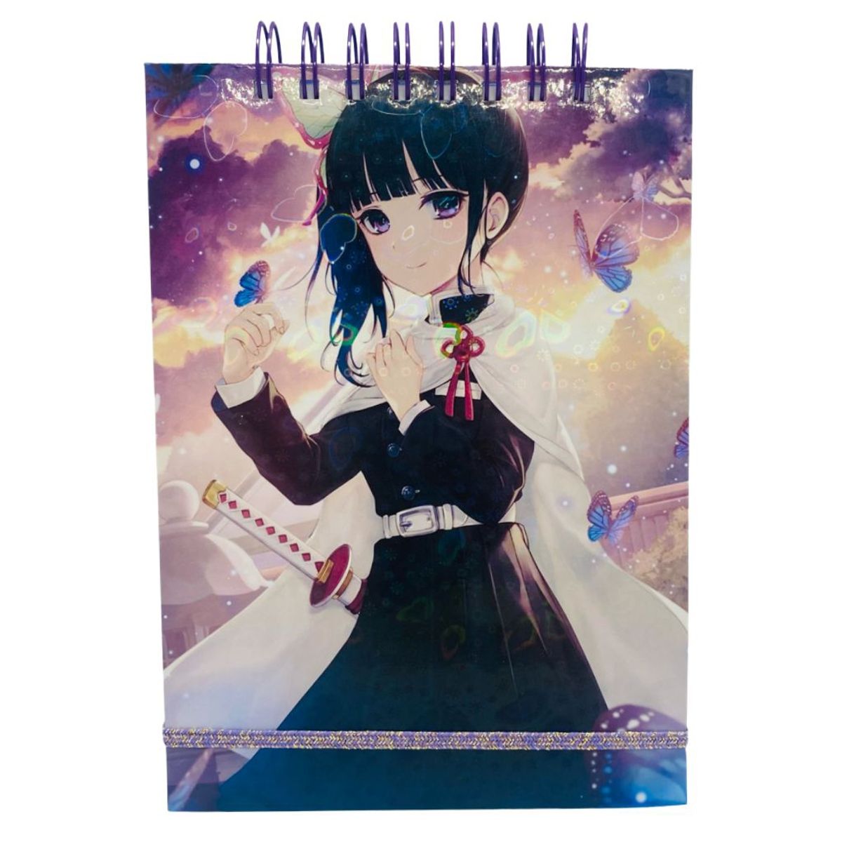 GENERICO - Croquera A5 80 Hojas Lisas Blancas Kanao Demon Slayer