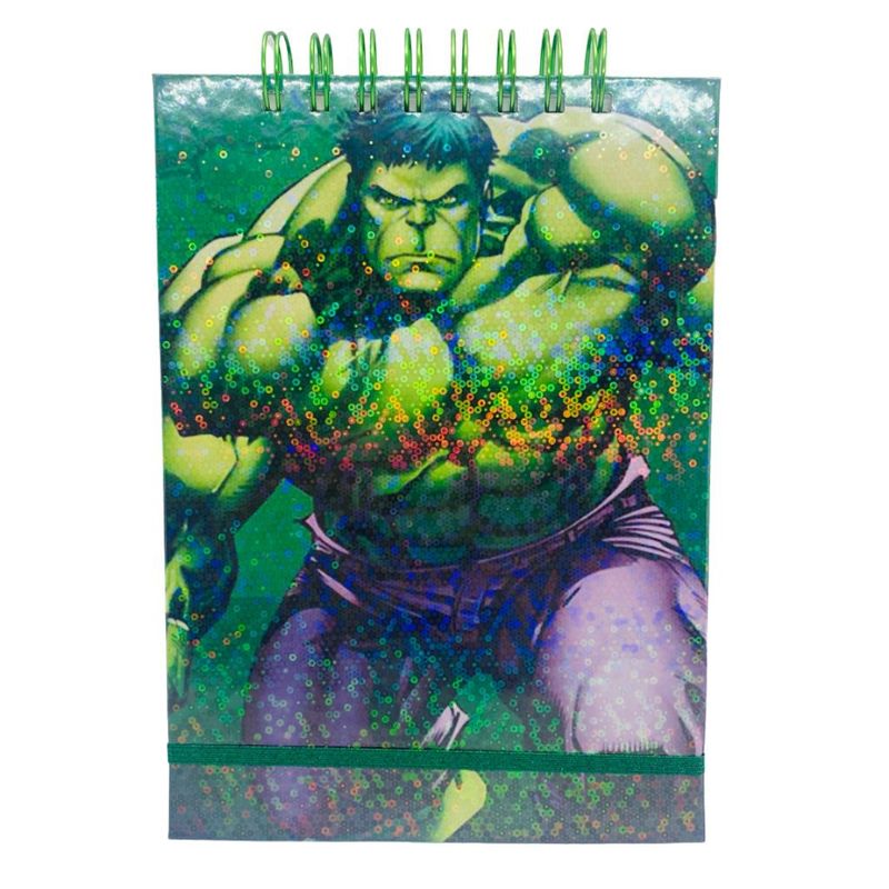 GENERICO - Croquera A5 80 Hojas Lisas Blancas Hulk