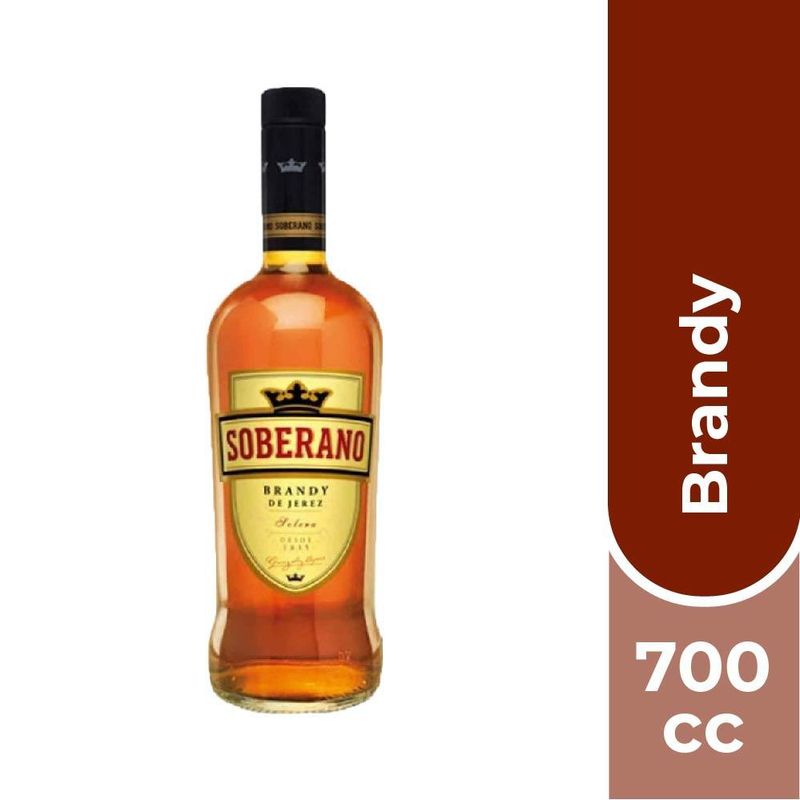 SOBERANO - Soberano Brandy Español 700 CC SOBERANO