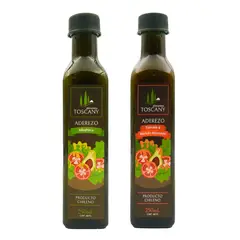 ALIMENTOS TOSCANY - Aderezos Pack Dúo de Albahaca y Tomate Merkén Aahumado