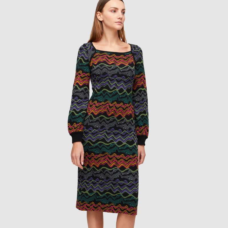 ALDO MARTINS - Vestido Aldo Martins Negro Atria