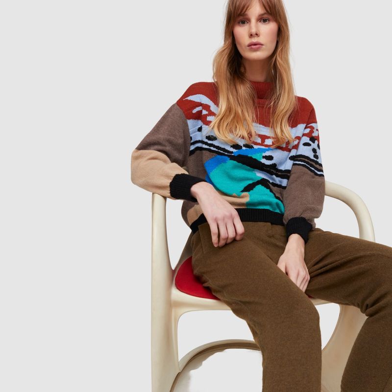 ALDO MARTINS - Sweater Aldo Martins Café Nereida.