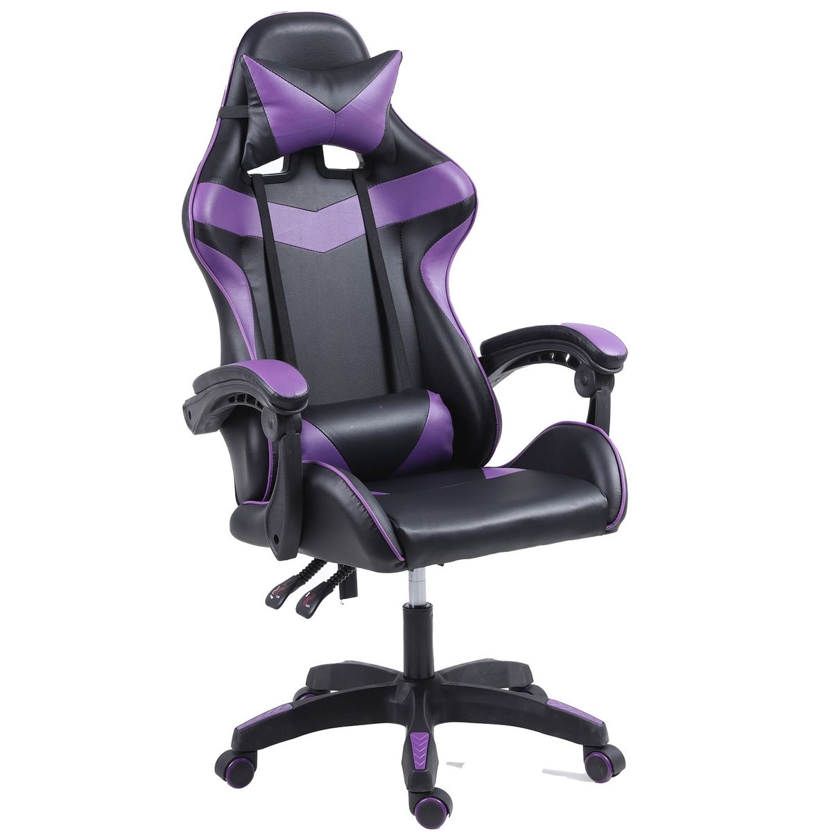 IHAM STORE - Silla gamer Galaxy Morada