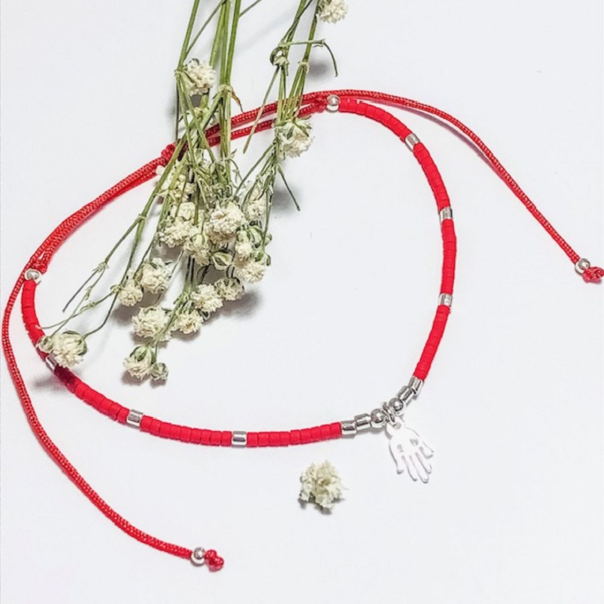 GENERICO - Pulsera Plata Mano de Fátima