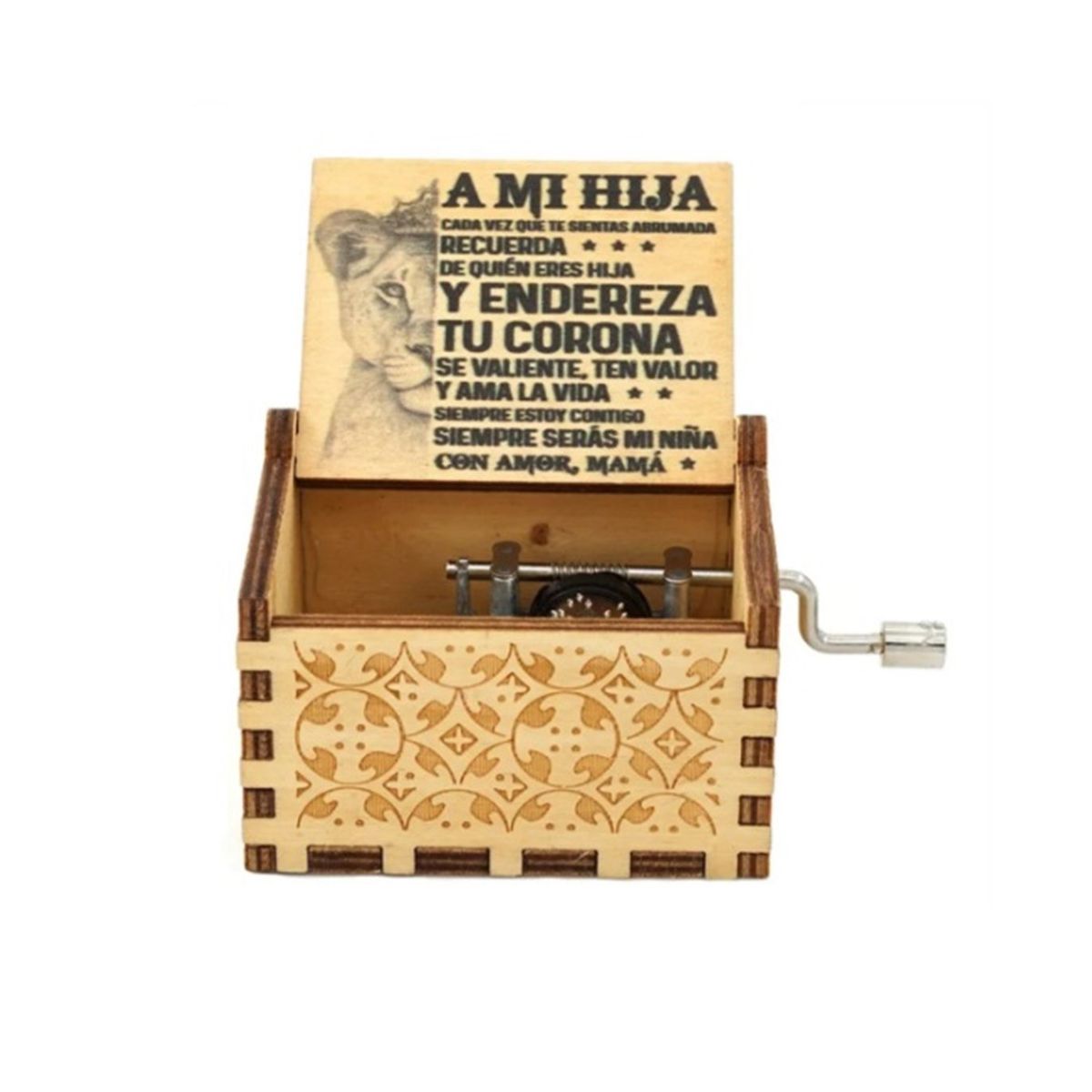 GENERICO - Caja musical  A MI  HIJA Melodía your are my sunshine