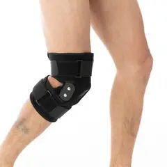 EVERSO - Rodillera Policéntrica Cbarras Laterales Aluminio Neopreno TALLA XXL