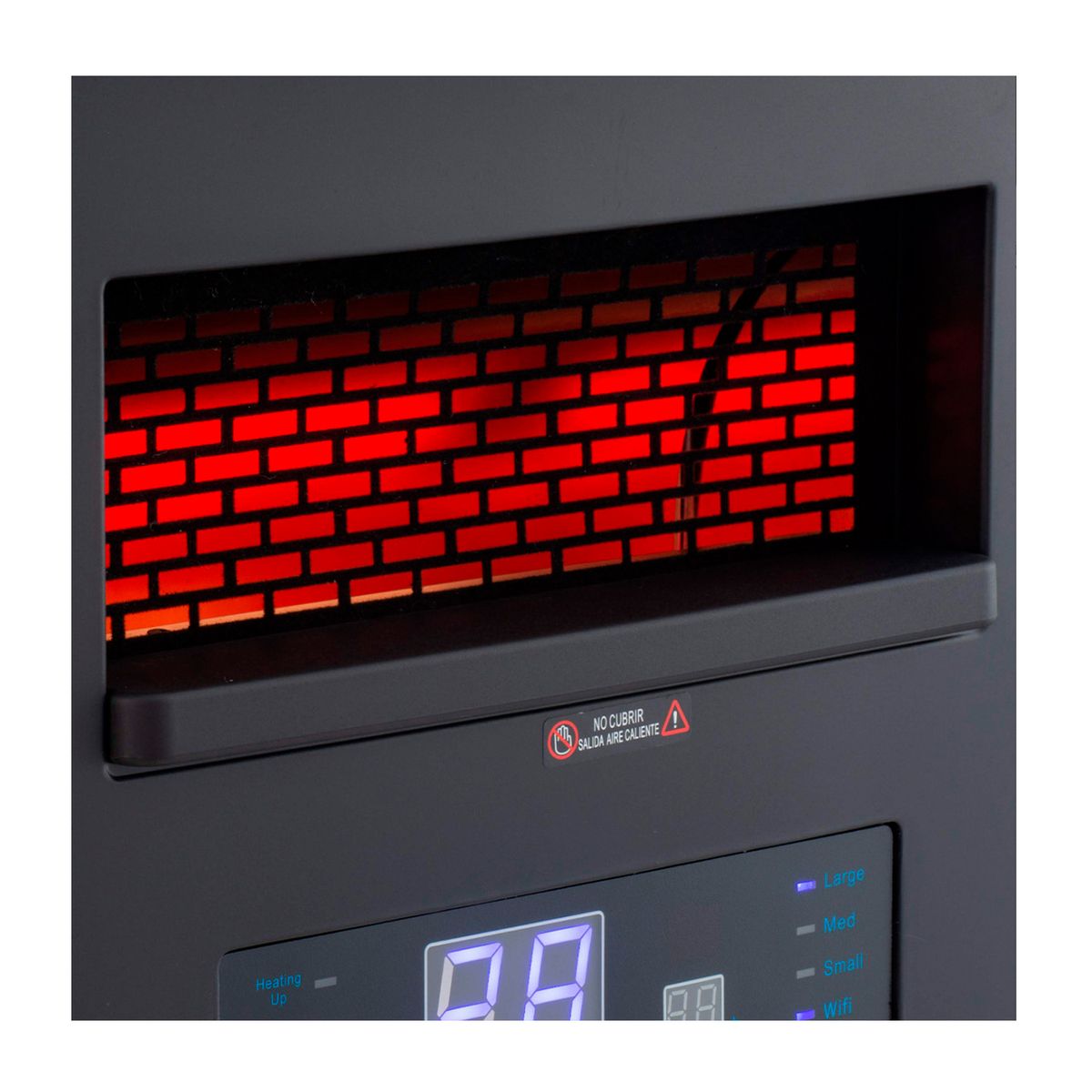THORBEN - Estufa Infrarroja 2 en 1 Thorben Green 1500 Wifi