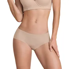 LEONISA - Calzón 72274 Hipsters y Cacheteros Beige