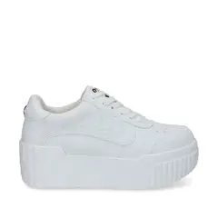 GOTTA - Zapatilla Mujer Blanca Cuero 13142