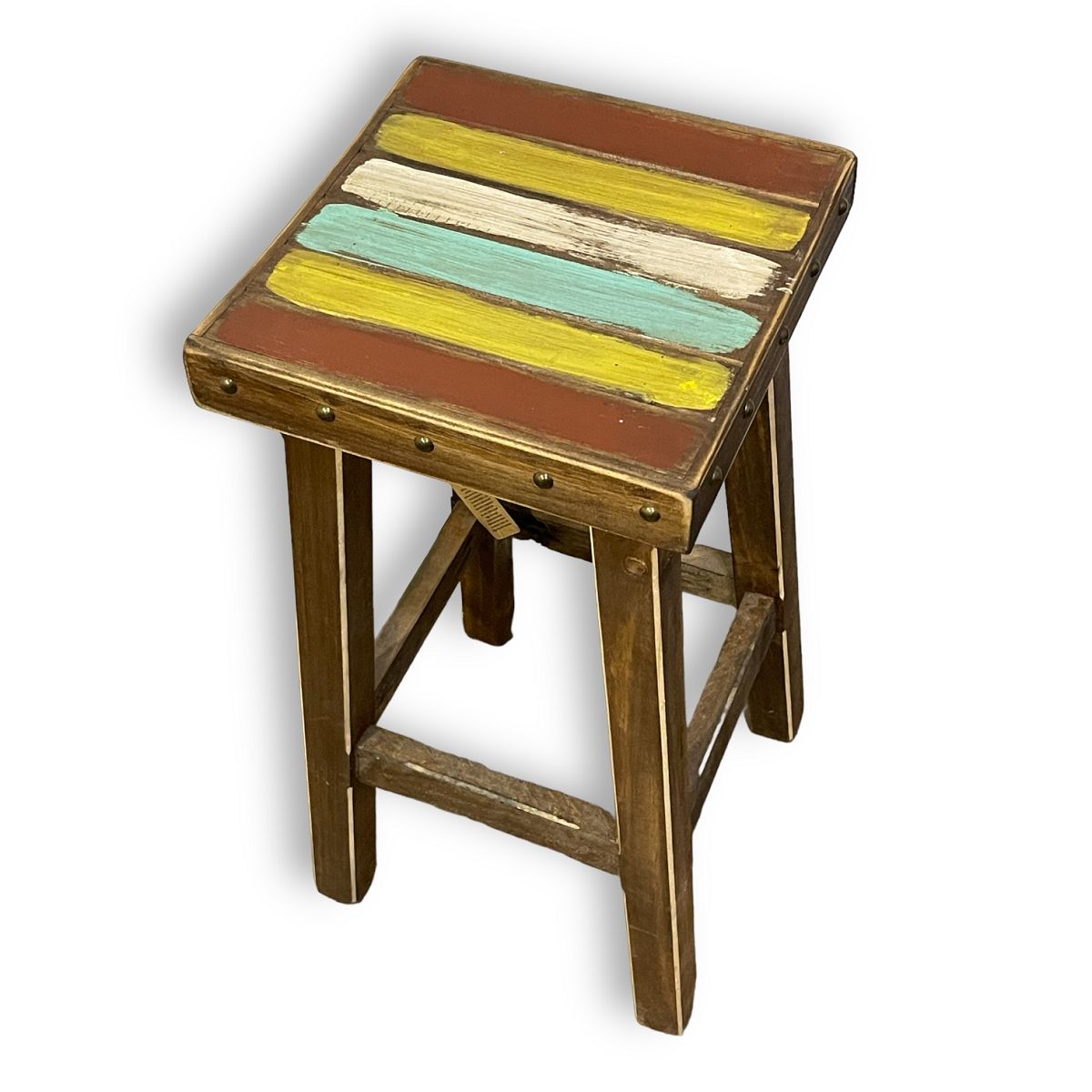 TAIKKEE - TABURETE RUSTICO 80X30X30