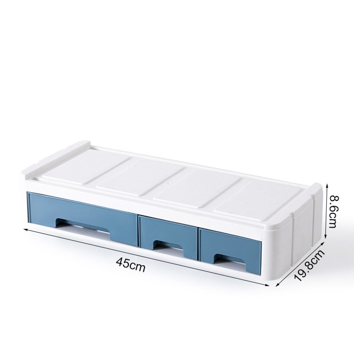 GENERICO - Cajón organizador Modular de Escritorio Celeste 2053