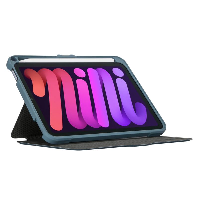 TARGUS - Funda Folio Pro-tek Para iPad Mini 6 Tarus Azul
