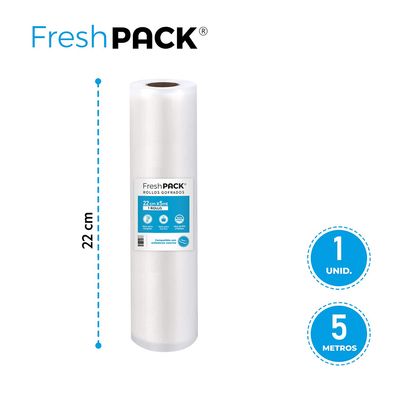 Imagen 2 del producto Rollo Bolsa Sellado al Vacio 22 cm X 5 mt