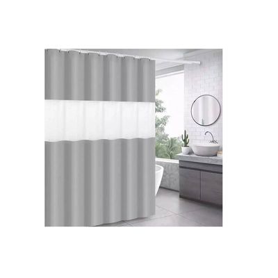Imagen 2 del producto Cortina Ducha Baño 180x200 Decoración Gris