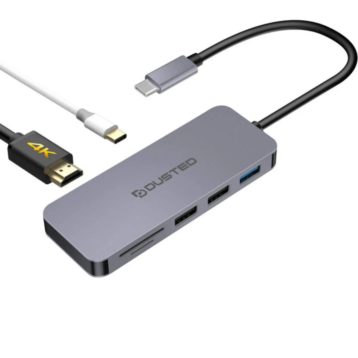 DUSTED - Dusted Hub Usb-c Multipuerto 7 En 1