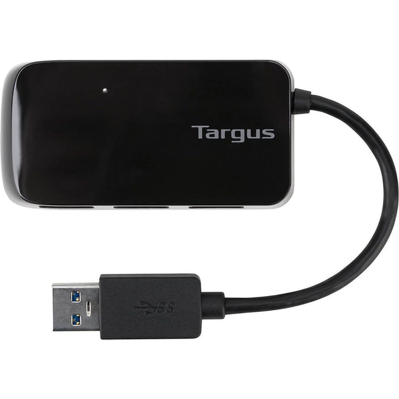TARGUS - Hub Adaptador De 4 Puertos Usb-a 3.0 Targus