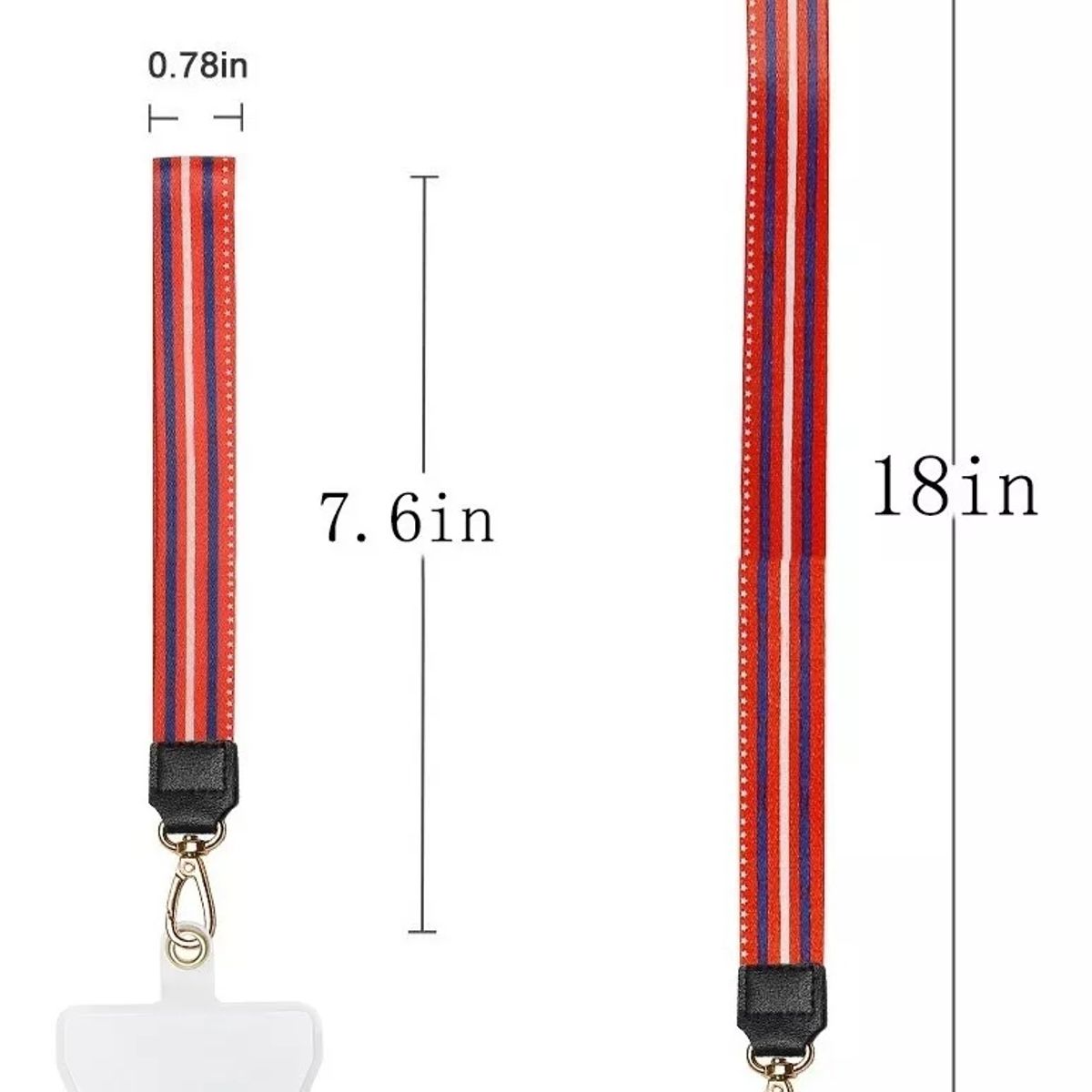 KUANGYE - Colgante Para Carcasa Celular Universal Diseño Correa X 2