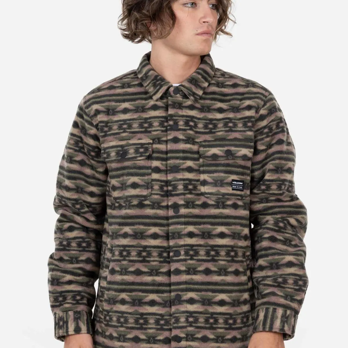 VOLCOM - Casaca Jacket  Ethnic Hombre Multicolor Volcom