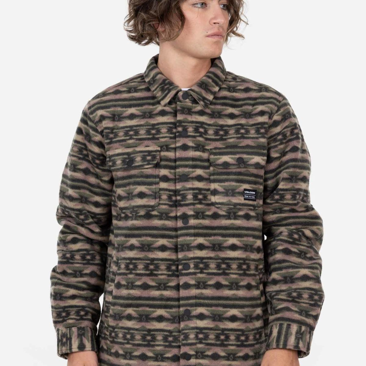 VOLCOM - Casaca Jacket  Ethnic Hombre Multicolor Volcom