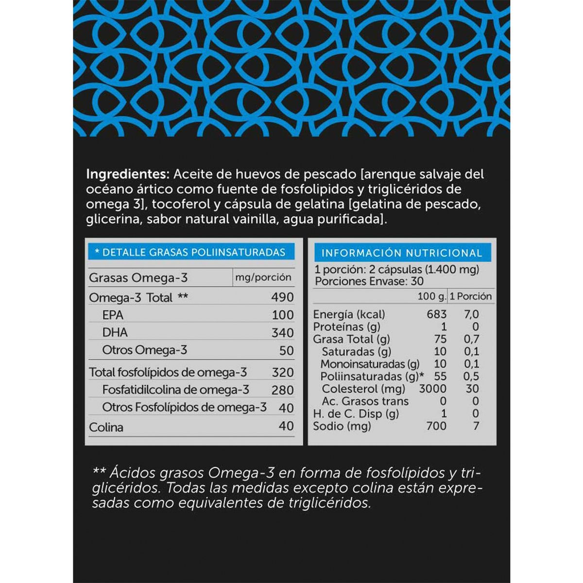 WELLPLUS - Omega Plus 490 mg DHA Premium