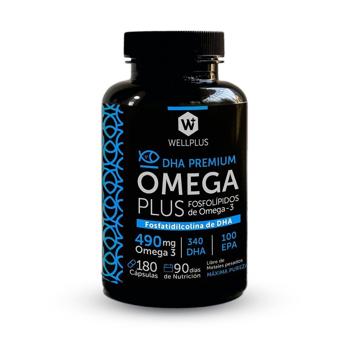 WELLPLUS - Omega Plus 490 mg DHA Premium