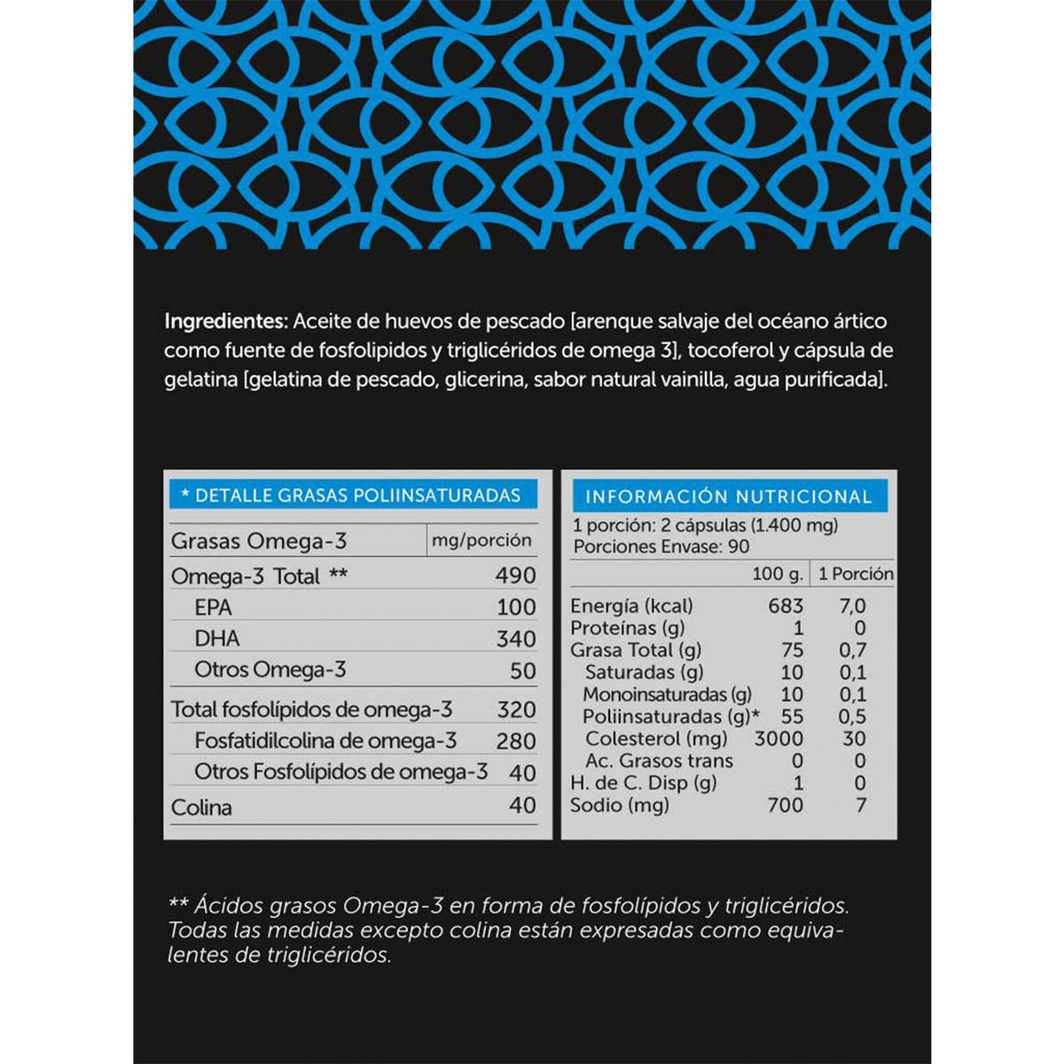 WELLPLUS - Omega Plus 490 mg DHA Premium