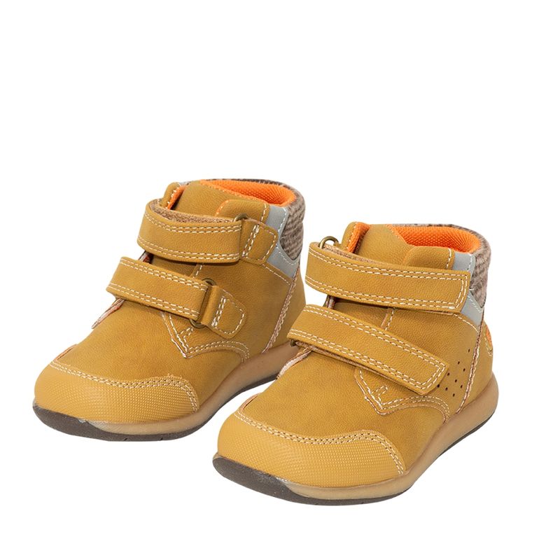 PILLIN - Botín Bebé Niño Amarillo Pillin PILLIN