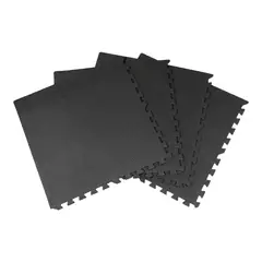 GENERICO - Piso Goma Eva Alfombra Tatami 4 Piezas 60x60 Antigolpe Mat