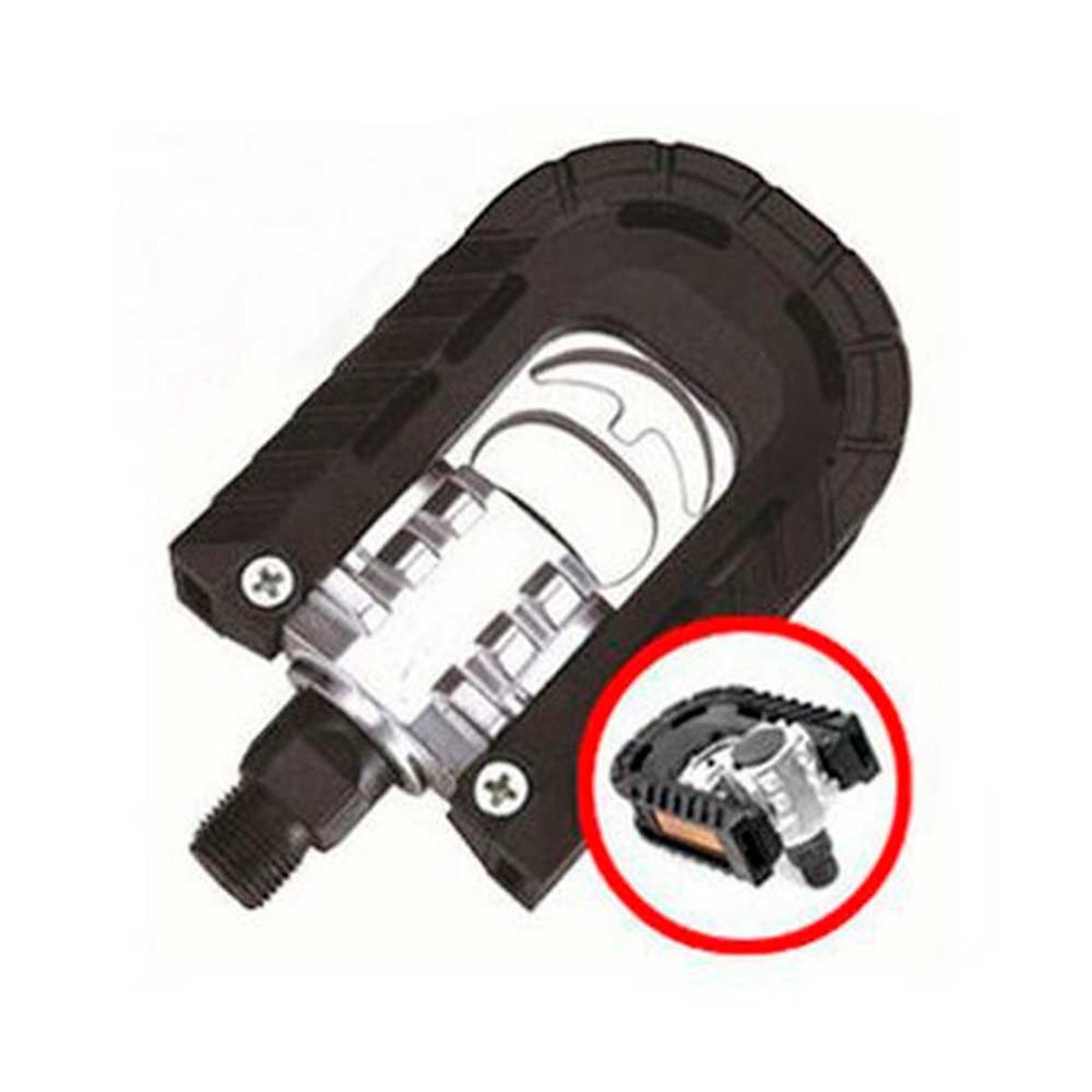 DEFENSOR FOREVER - Pedales De Plástico Retráctil Para Bicicleta