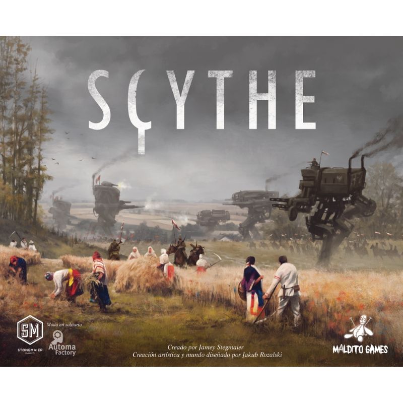 STONEMAIER GAMES - Juego Scythe - Juego de Mesa - En Español