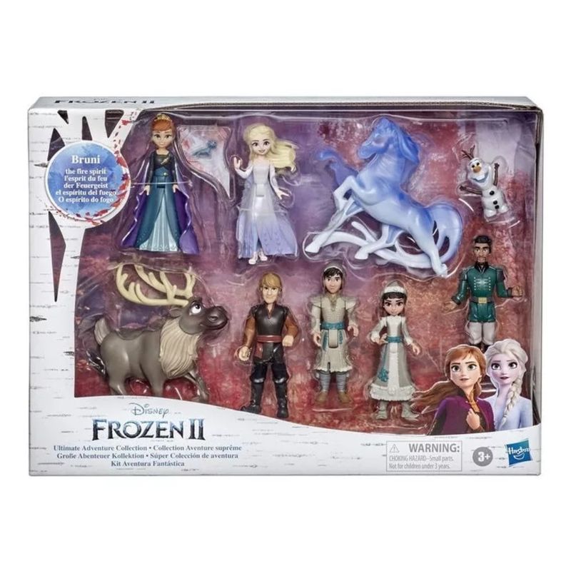 HASBRO - Frozen 2 Ultimate Set 10 Personajes Elsa Anna