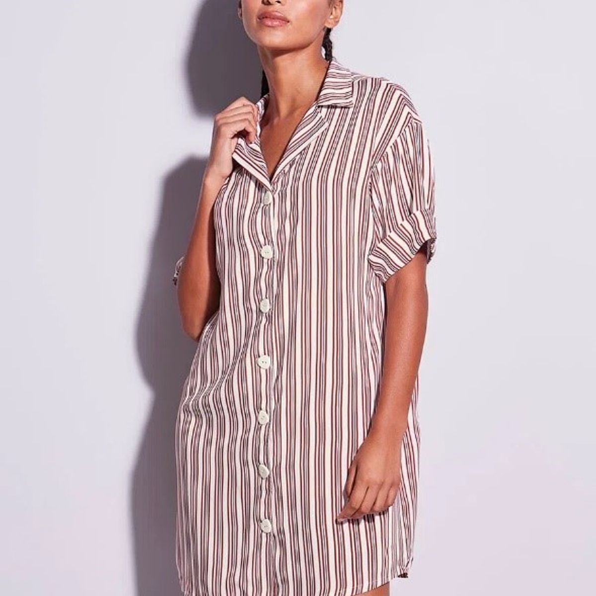 HOPE - CAMISOLA VISCOSA LISTADA