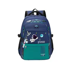 WAKESHOME - Mochila Bolso Espalda Niños Juvenil Escolar Astronauta 20 Litros