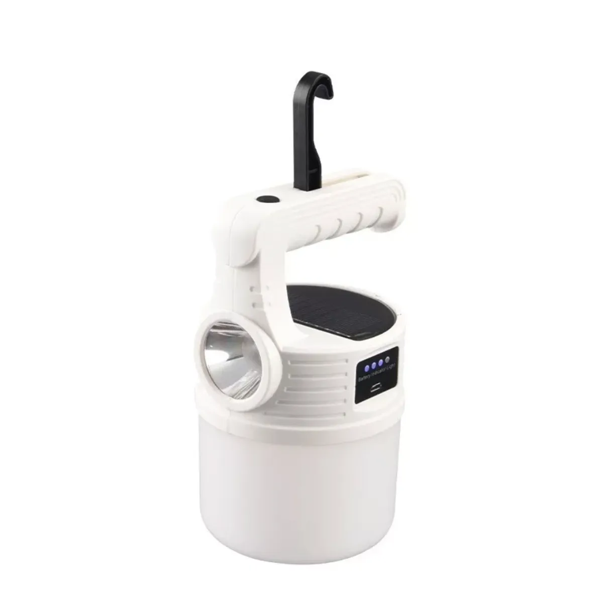 GENERICO - Lámpara Linterna Led Solar Recargable Camping Emergencia