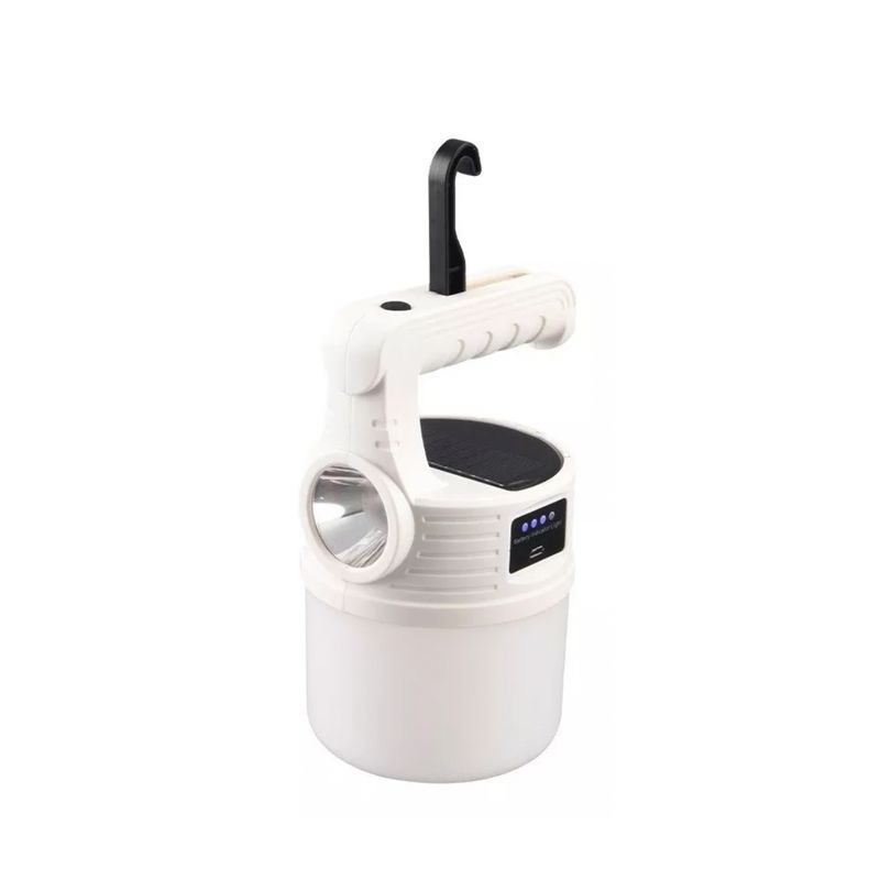 GENERICO - Lámpara Linterna Led Solar Recargable Camping Emergencia