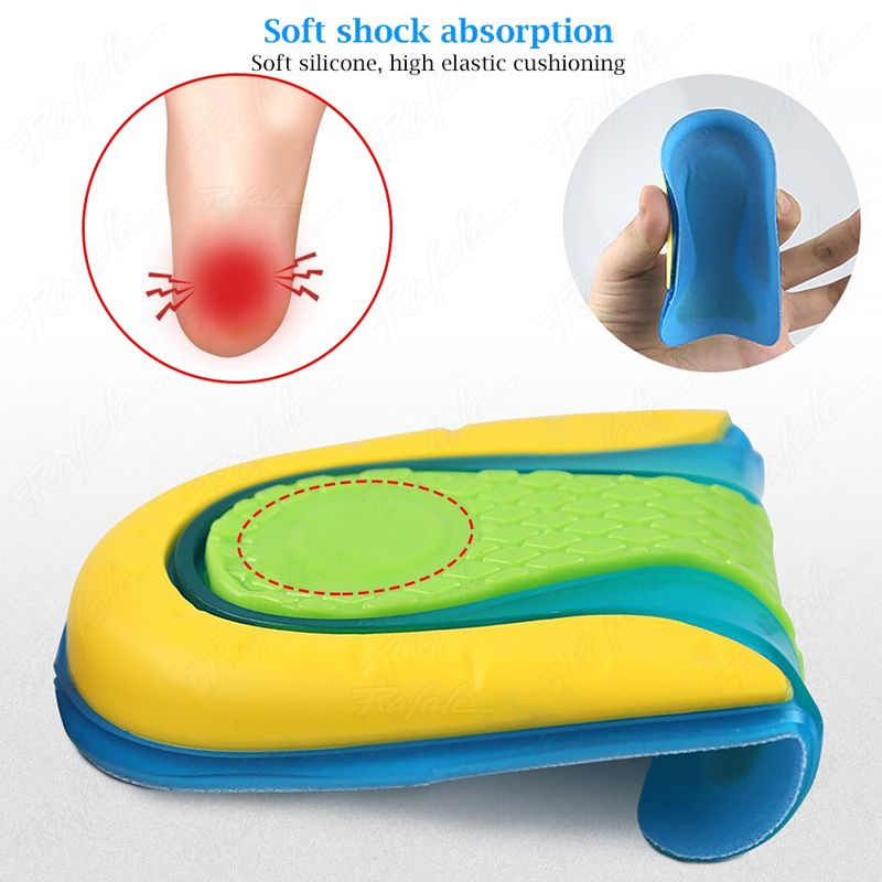 GENERICO - Taloneras De Silicona Ortopédicas fascitis tendinitis Espolon