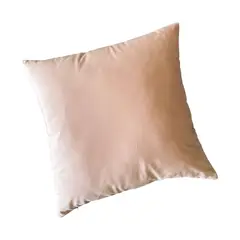 MANDIRHOME - Funda de Cojín Velvet Liso Rosado Pastel