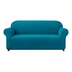 GENERICO - Funda cubre Sillon de tela elasticada PREMIUN Cuadrille de 4 CUERPOS